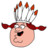 Peter Griffin Indian head Icon